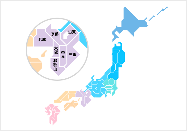 圧倒的な募集数で仕事が無くならない！関西最大級の契約サロン数！