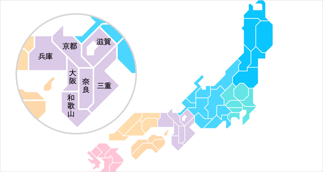 関西エリアでのお仕事探し場所と時間を自由に選べる！