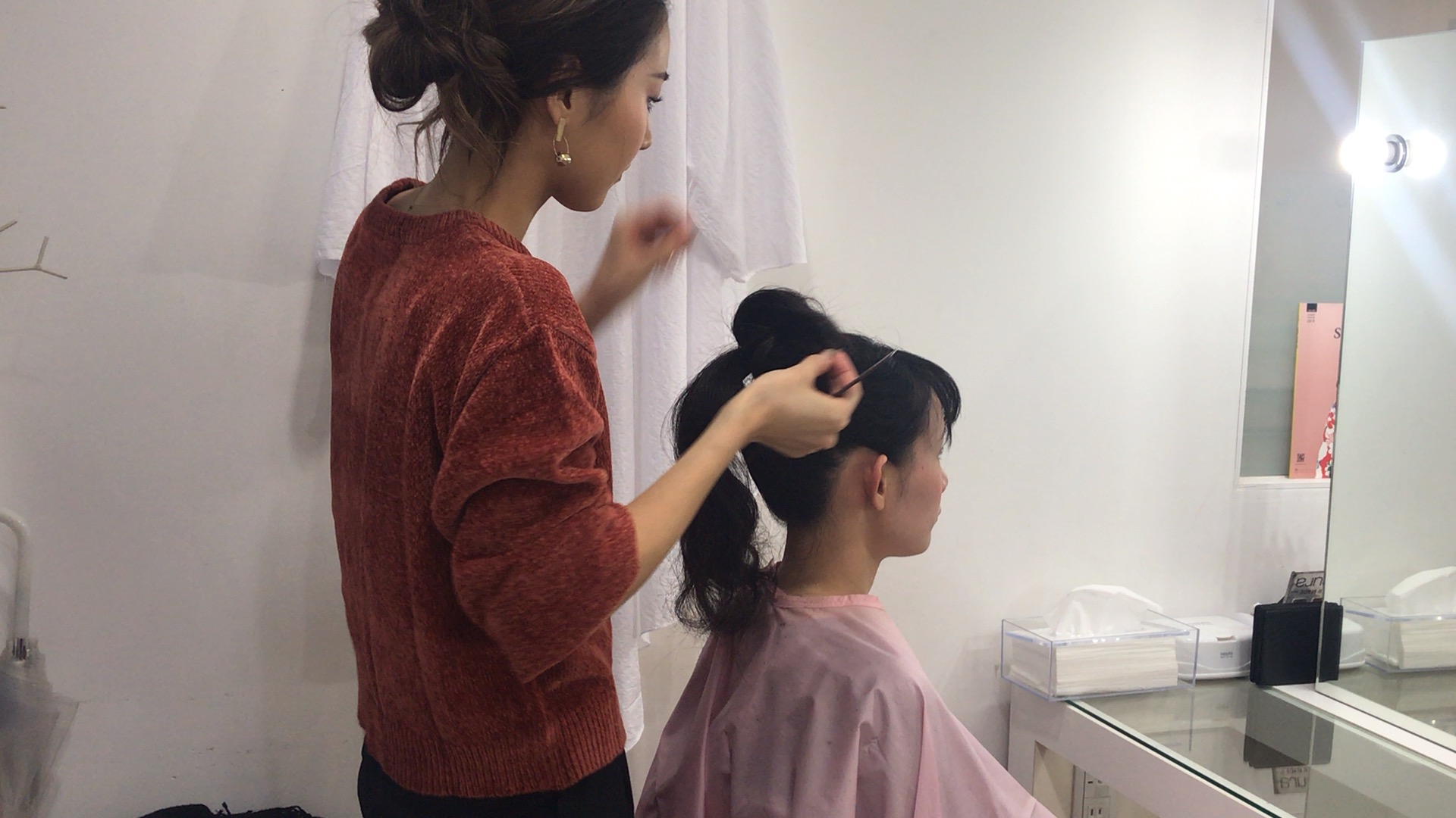 【成人式振袖前撮りヘアメイク　※成人式当日のみも可】京都府京都市中京区（最寄駅：地下鉄烏丸線　烏丸駅）